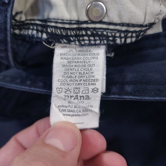 3 for $30: prana Pants Mens 28x32 Navy Blue Outdoor Hiking Stretch Jeans - Picture 10 of 11
